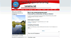 Desktop Screenshot of loneelva.net